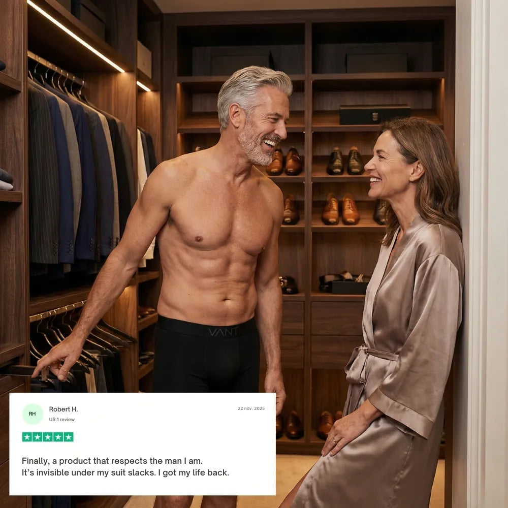 VANT｜Leak-Proof Boxer Brief - Stop Hiding. Start Living.