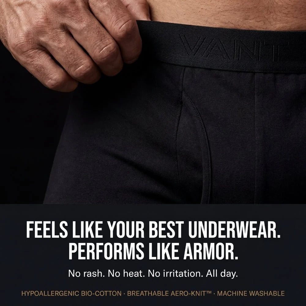 VANT｜Leak-Proof Boxer Brief - Stop Hiding. Start Living.
