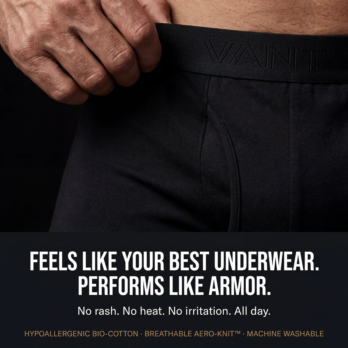 VANT｜Leak-Proof Boxer Brief - Stop Hiding. Start Living.