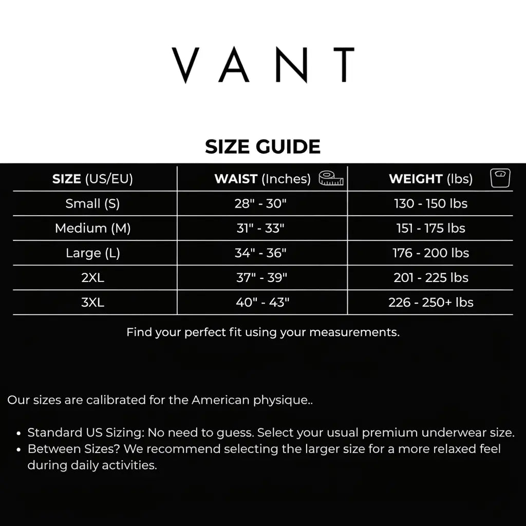 VANT｜Leak-Proof Boxer Brief - Stop Hiding. Start Living.